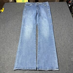 Levi's Womens Classic Bootcut Embroidered Floral Design Size 6 Boho Retro Y2K